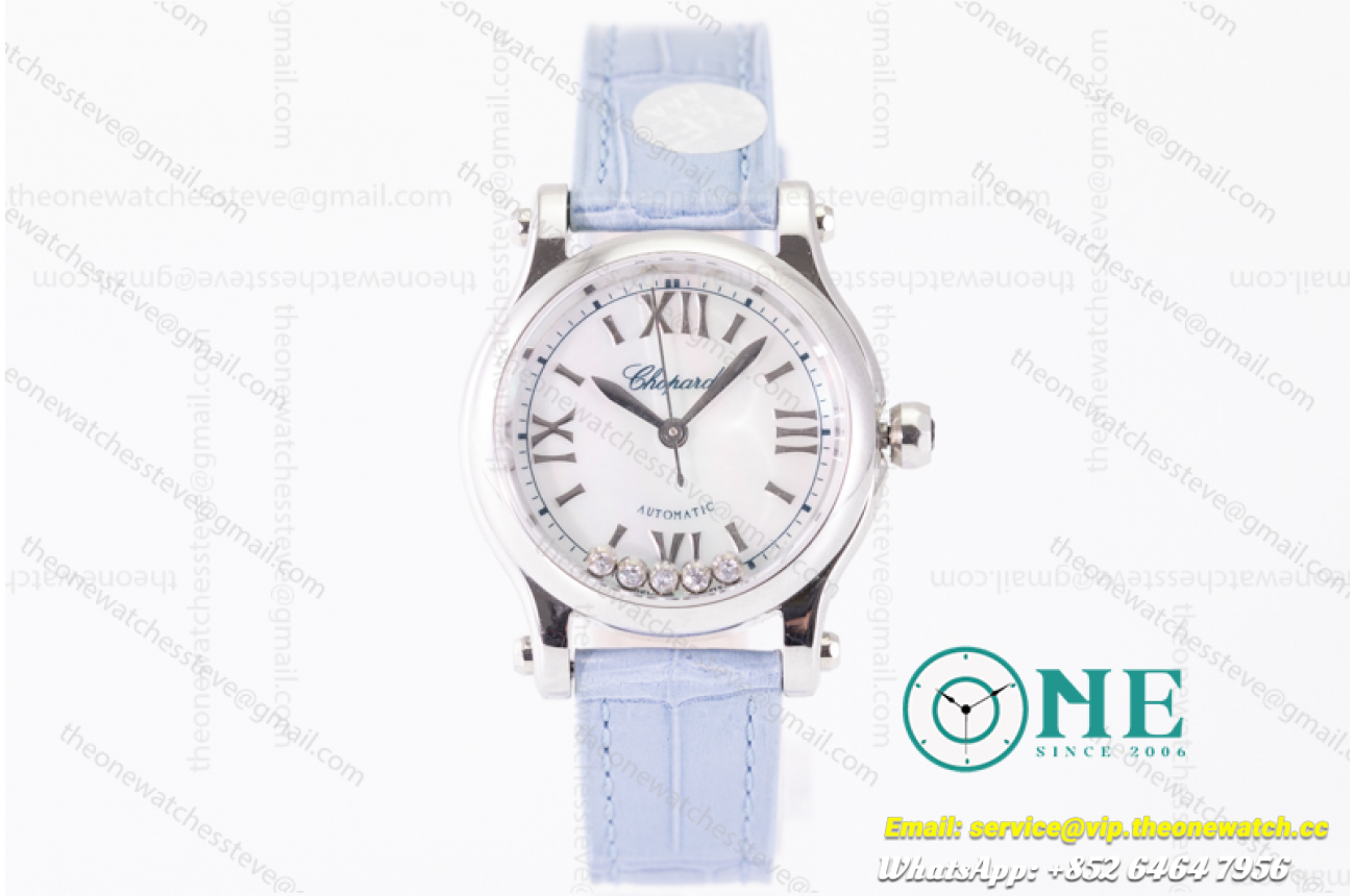 Chopard – Happy Sports 30mm SS/LE Blue MOP YF A2892