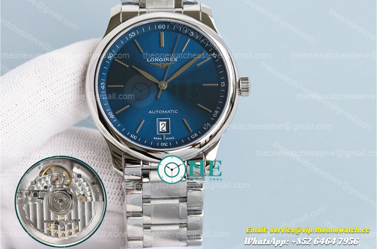 Longines - Master Collection SS/SS Blue GLF L888