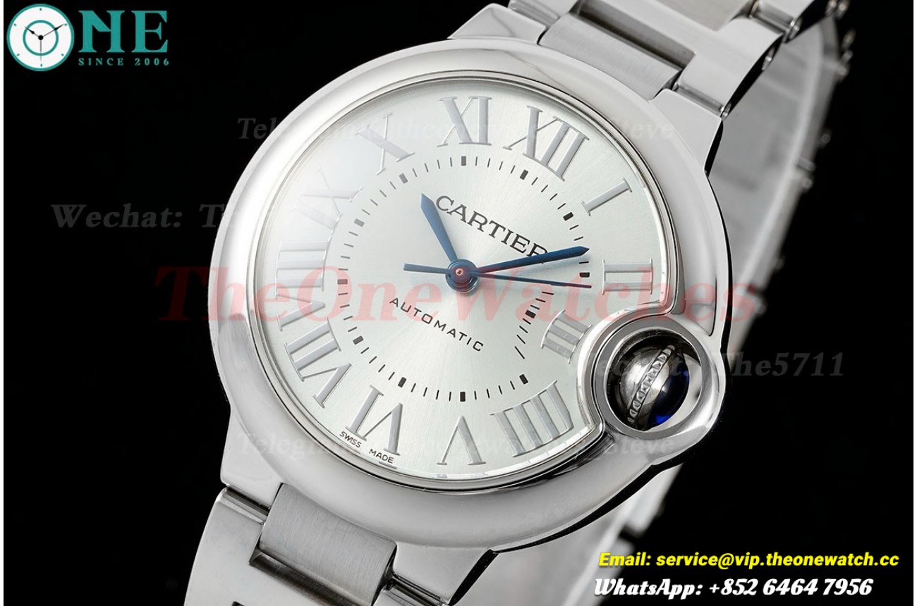 Ballon Bleu De Cartier 33mm SS/SS Light Blue Dial AF NH05