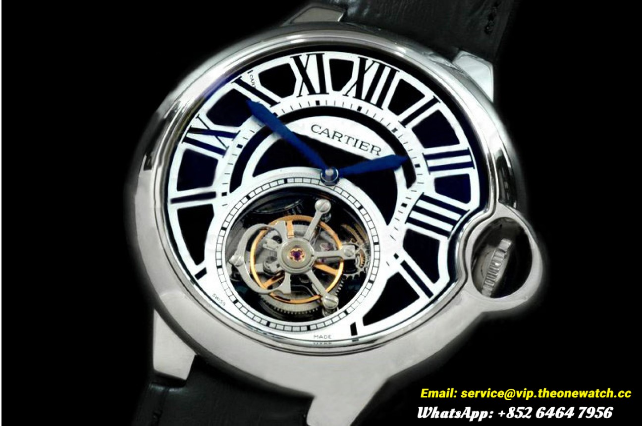 Cartier - Ballon de Cartier Tourbillon SS/LE Black Flying Tourbillon