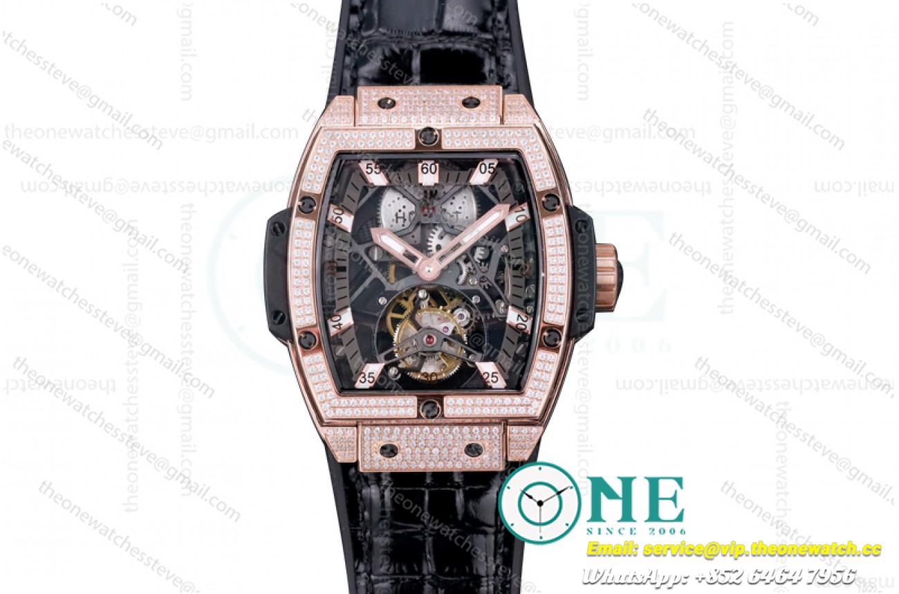 Hublot - MP06 Spirit of Big Bang RG/LE White Diam JBF Asia Tourb