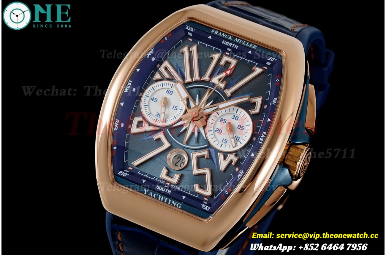 Vanguard Chrono RG/LE Blue/Num ABF A7750