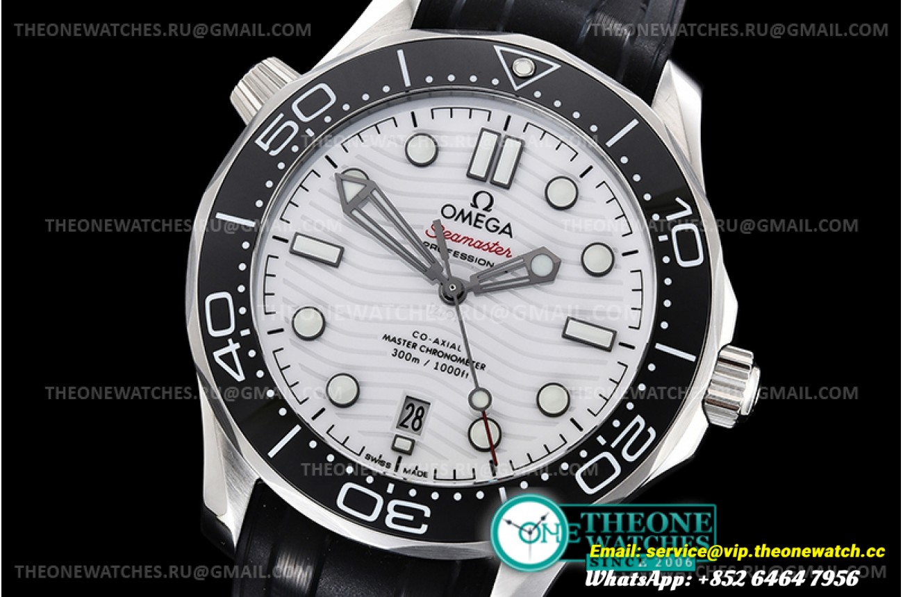 Omega - Seamaster 300m 2018 SS/SS White VSF Asia 8800