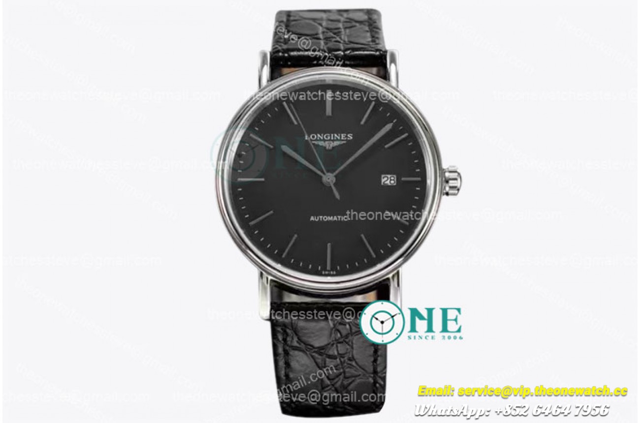 Longines - Master Collection 40mm SS/LE Blk/Stk Cal.L888