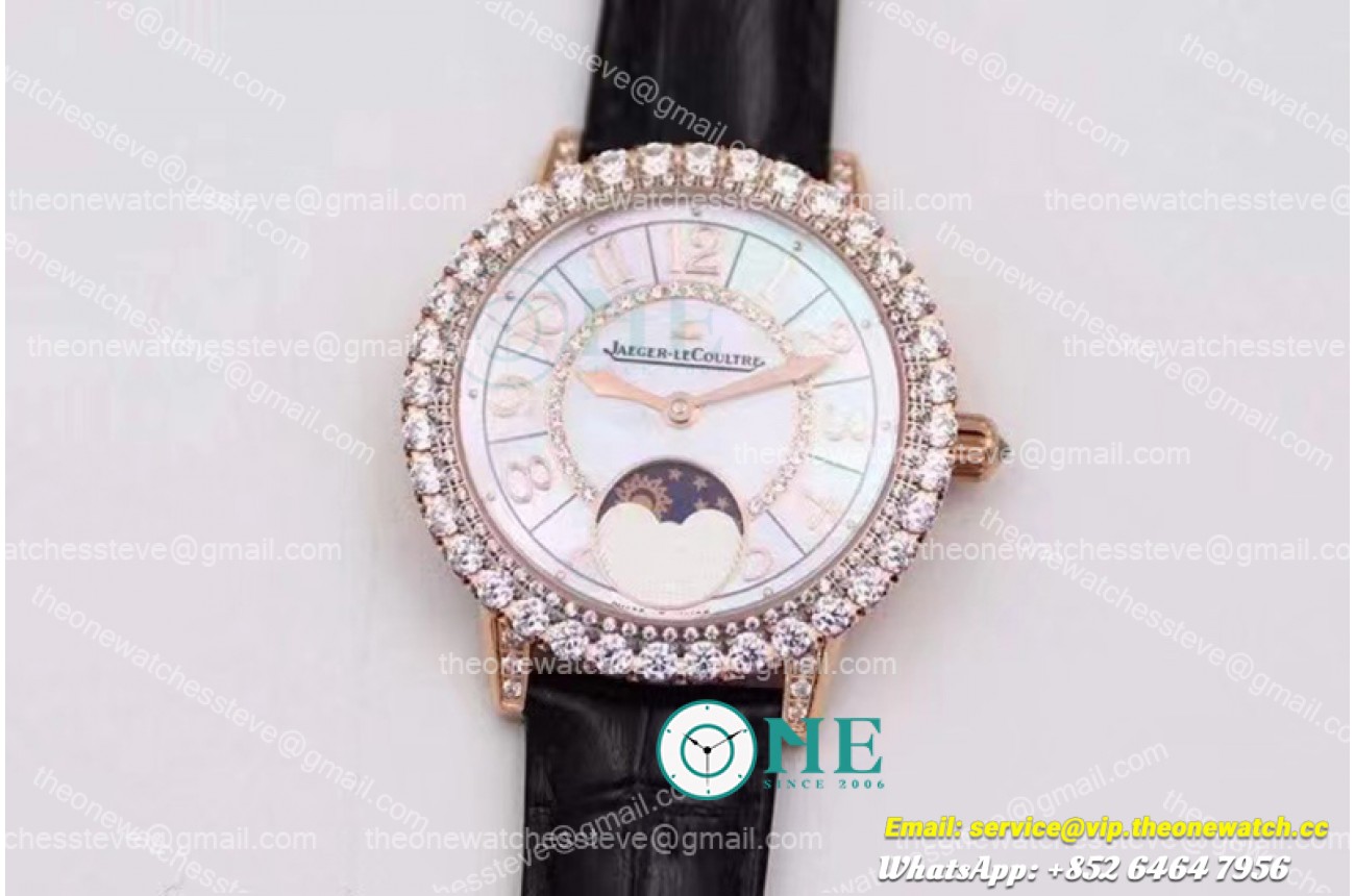 Jaeger Lecoultre - Rendez-vous Night Day Diam  RG/LE White Diam BVF Miyota 9015