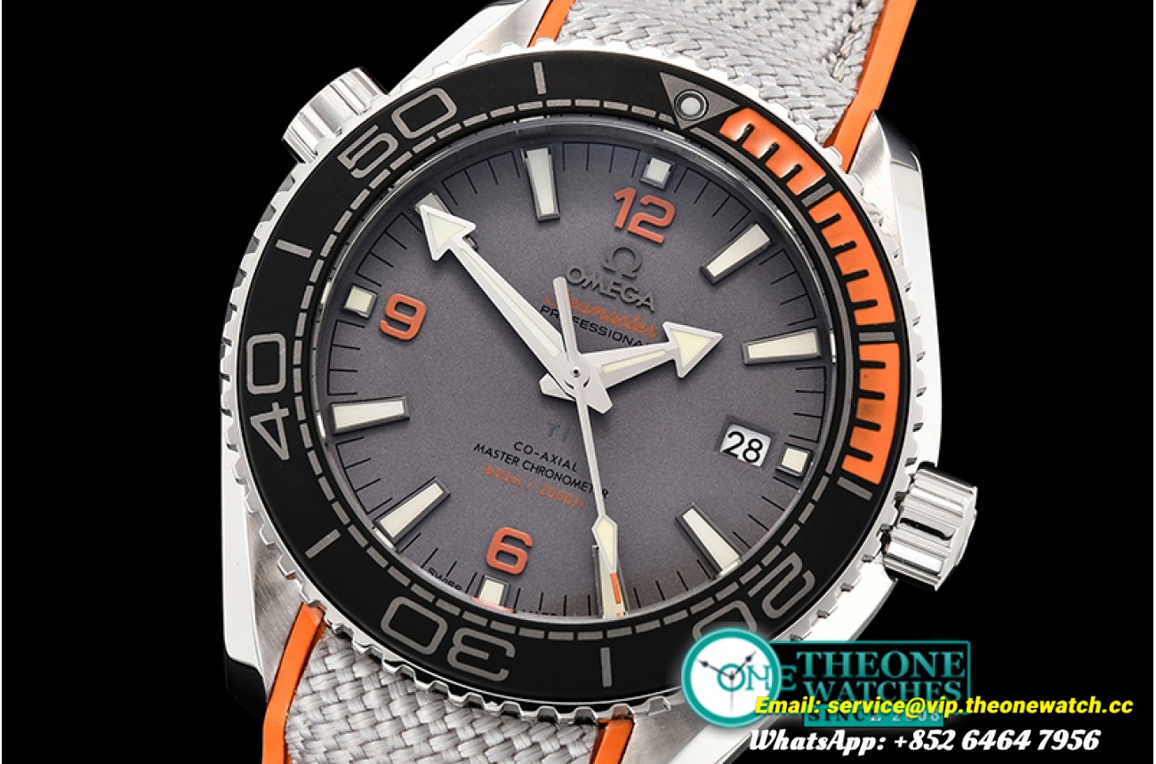 Omega - Planet Ocean 43.5mm SS/NY/RU Grey OMF Asia 2836 Mod