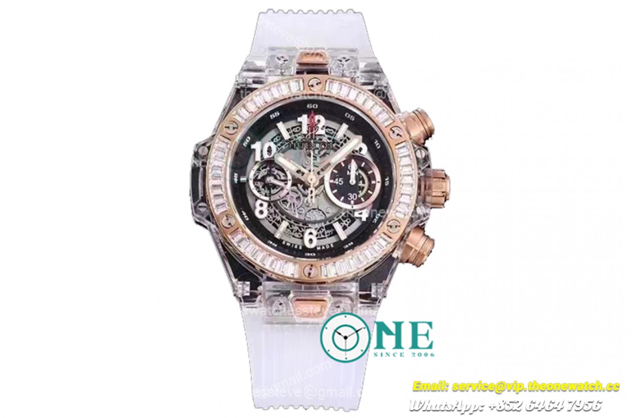 Hublot - Big Bang Unico Sapphire 45mm PL/RU RG A7750