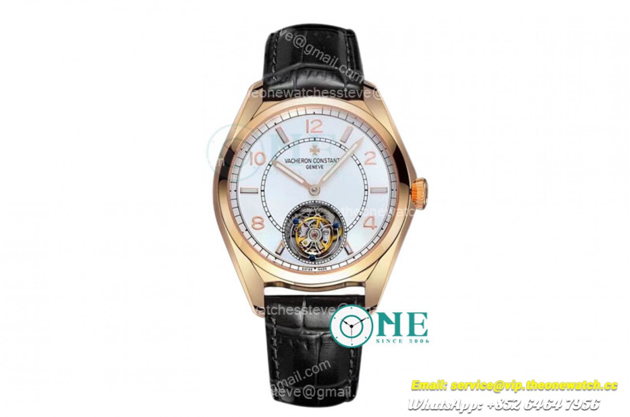 Vacheron Constantin - Traditionnelle Tour RG/LE Wht/Num Asia HW Tourb