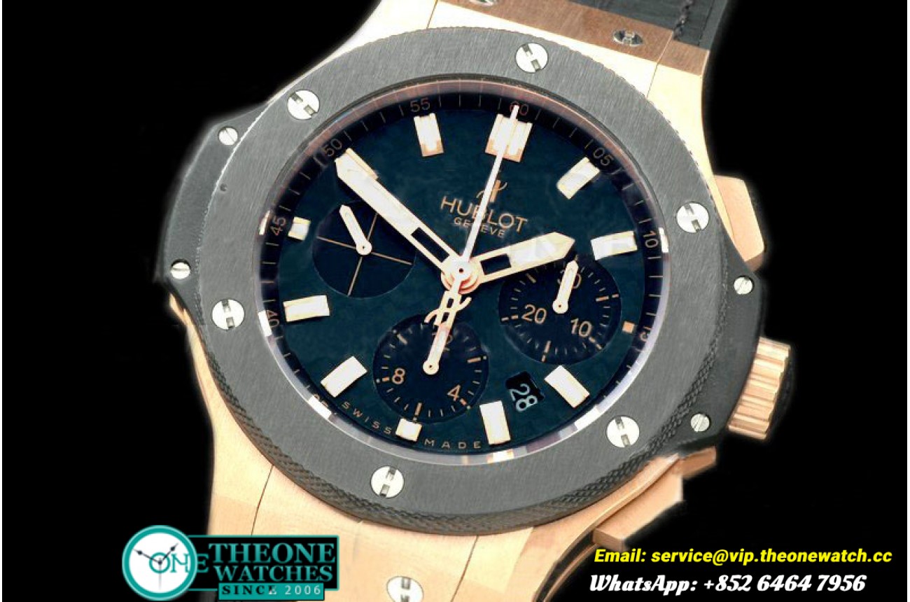 Hublot - Big Bang Evolution RG/CER/LE Blk A-7750 28800 bph