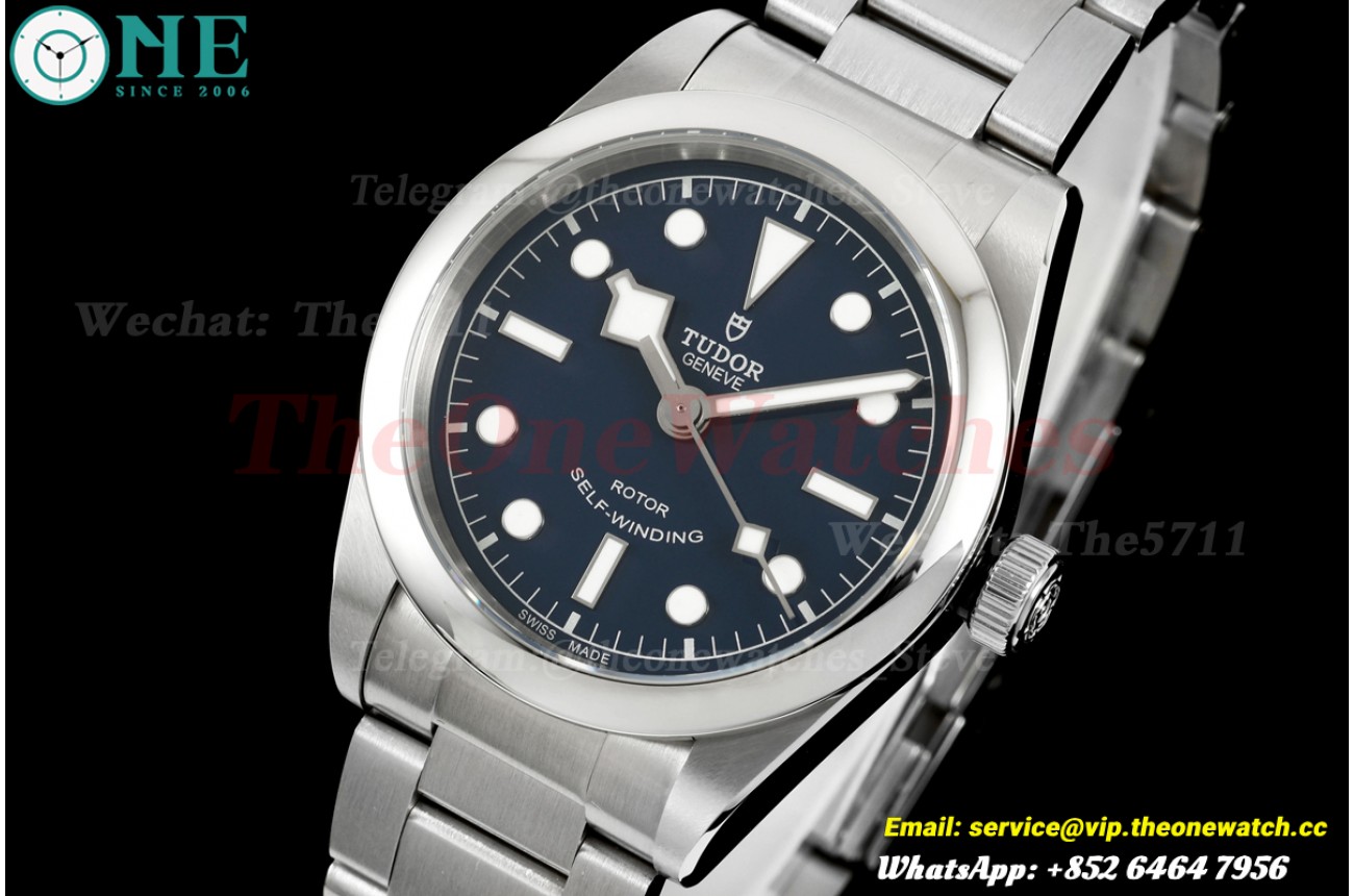 Black Bay 36mm Oys SS/SS Blue/Dot Dial KRF A2824
