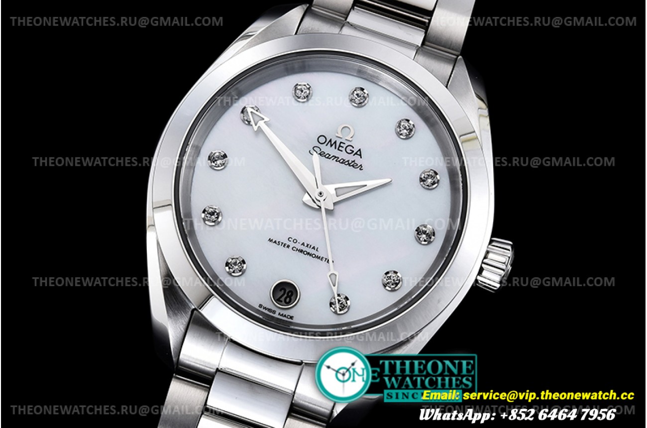Omega - Aqua Terra 150M 34mm Ladies SS/SS W.MOP/Dm VSF A8800
