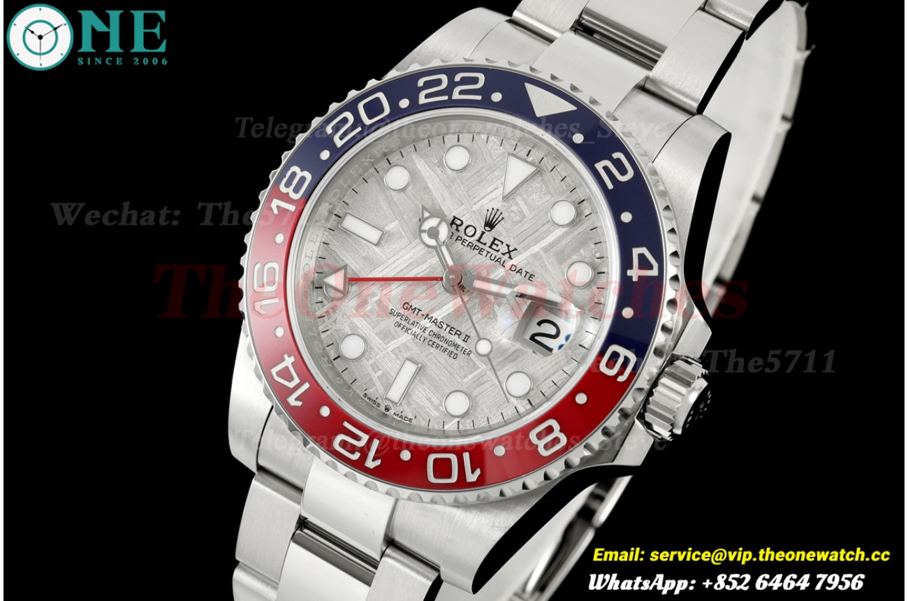 GMT Master II 126719 Oys 40mm SS/SS Meteorite Dial ARF DD3285