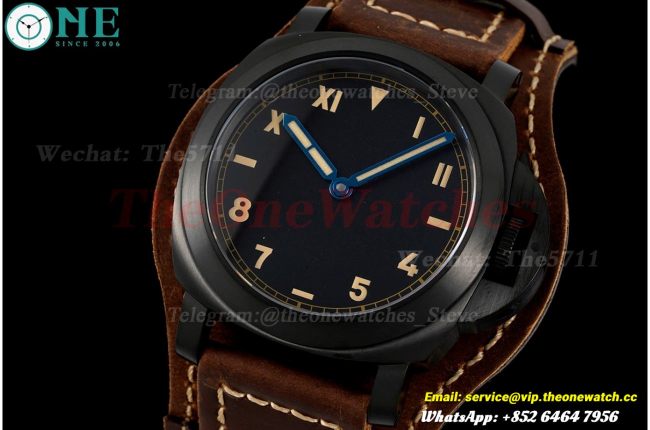 PAM779 Luminor 44mm Black Dial Titanium/LE HWF A6497