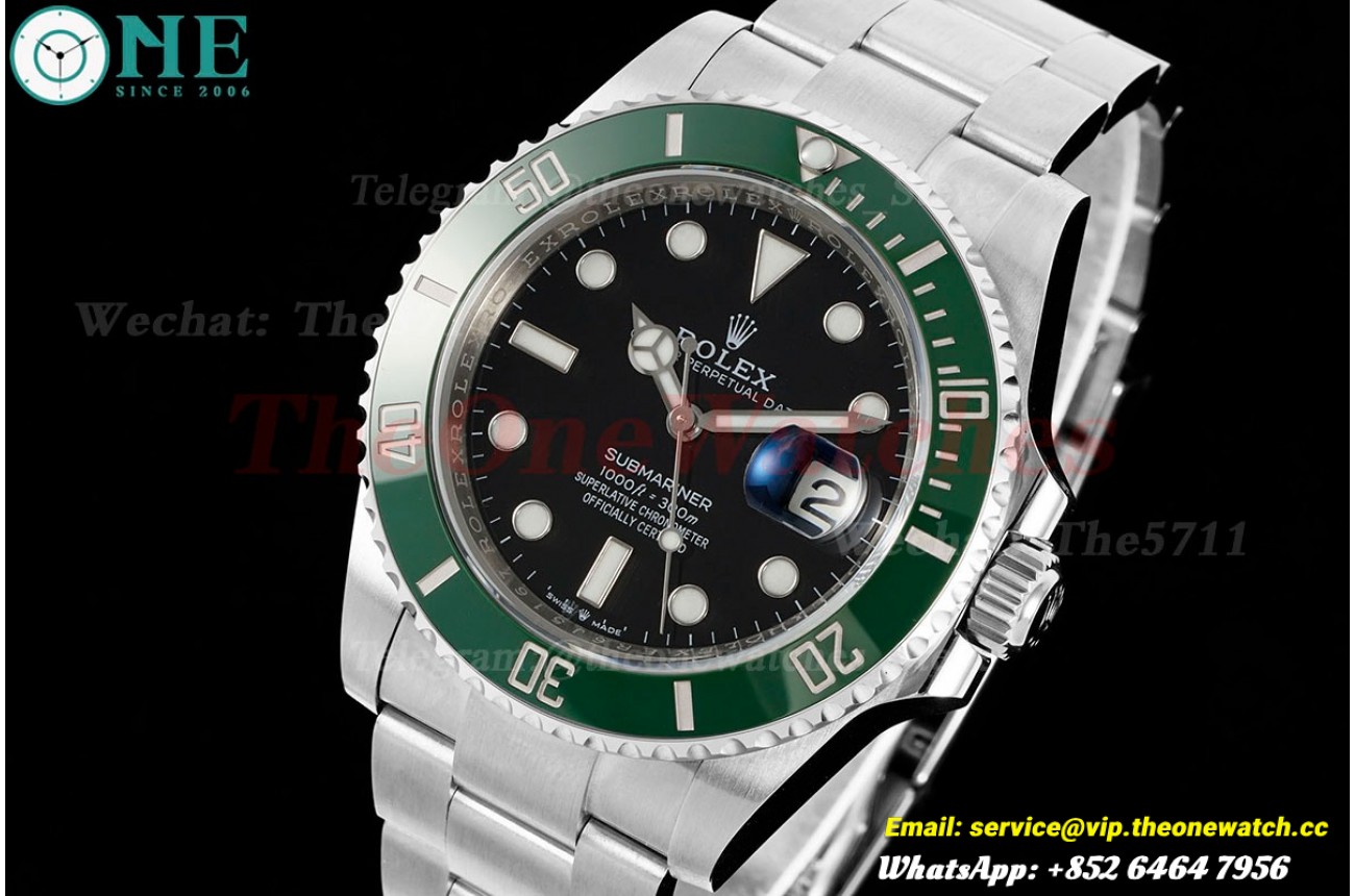 Submariner 126610LV Starbucks 41mm SS/SS Black Dial EWEF A3235