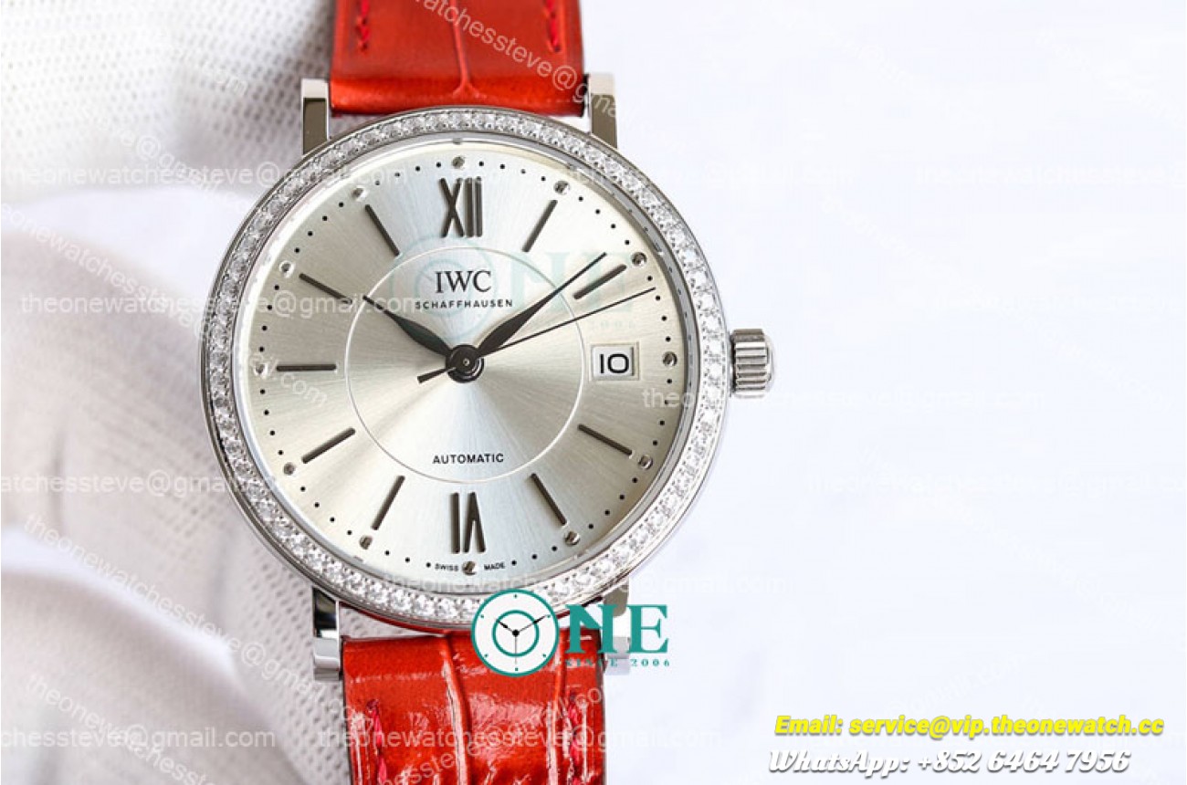 IWC - Portofino Automatic 37mm Diams SS/LE White SGPF MY9015