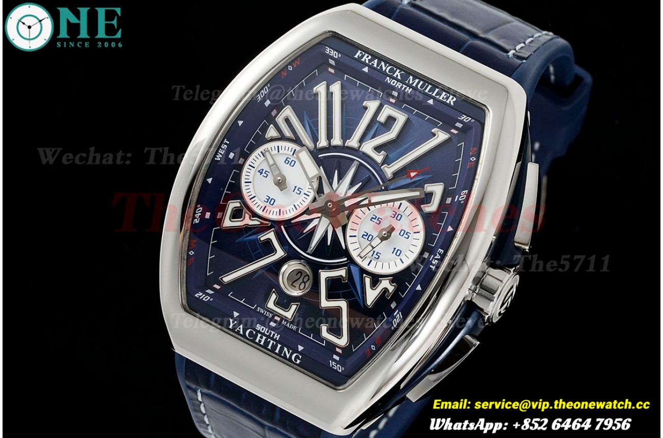 Vanguard Chrono SS/LE Blue Dial ABF A7750