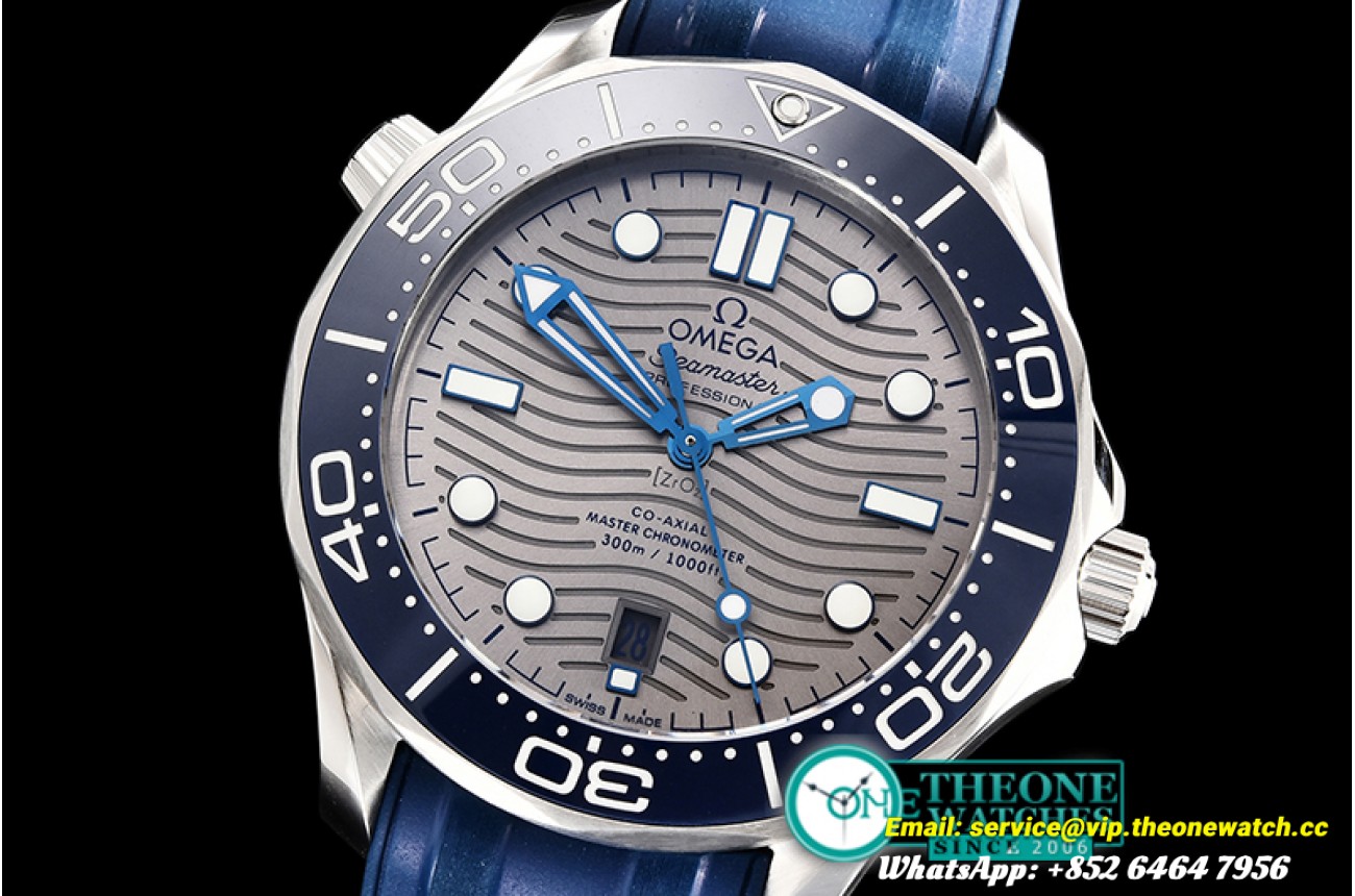 Omega - Seamaster 300m 2018 SS/RU Grey OMF Asia 8800