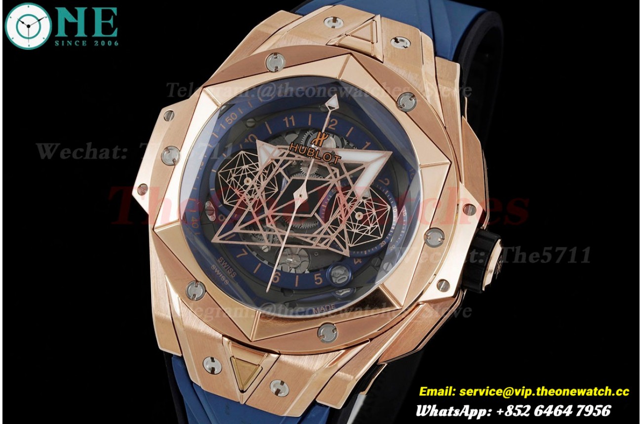 Big Bang Sang Bleu RG/RU Blue/Num BBF A1240