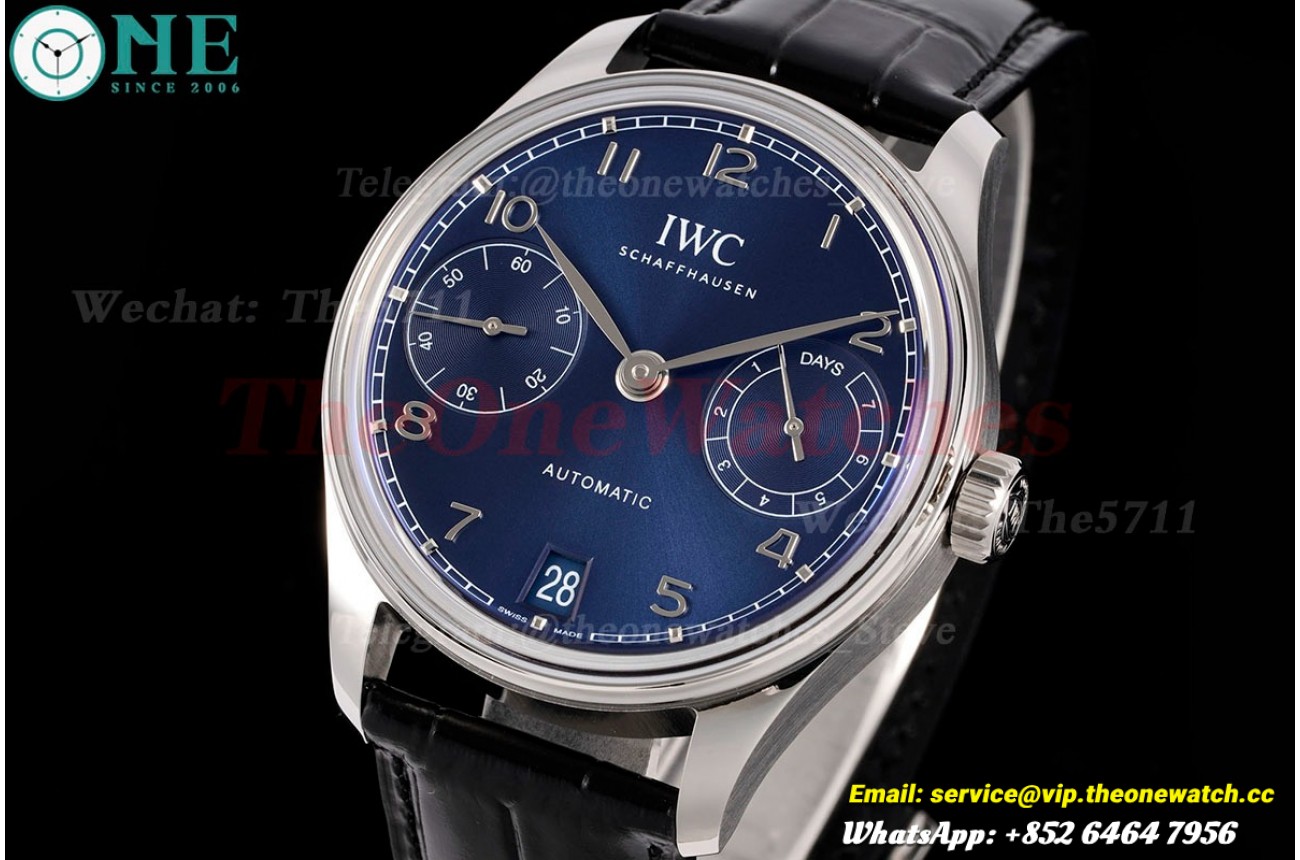Portugieser 7 Days 2024 42mm SS/LE Blue Dial APS A52010