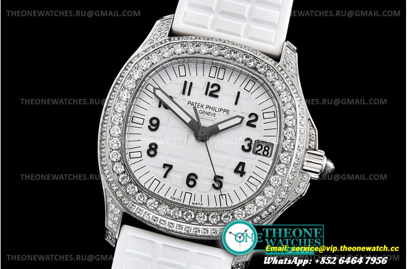 Patek Philippe - Aquanaut Ladies 35mm Diams SS/RU Wht PPF MY9015 Mod
