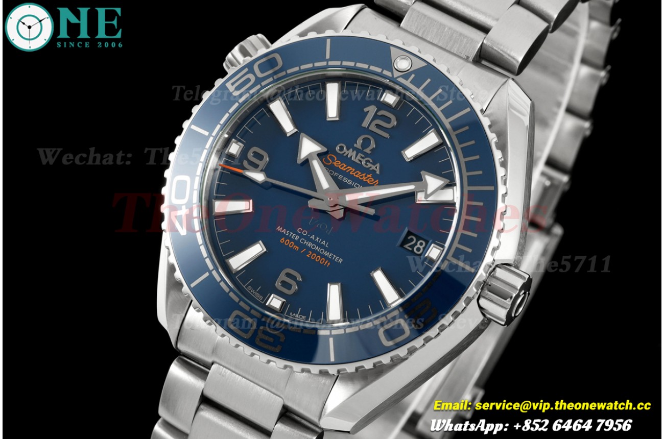 Planet Ocean 600m 39.5mm SS/SS Blue Dial VSF VS8800