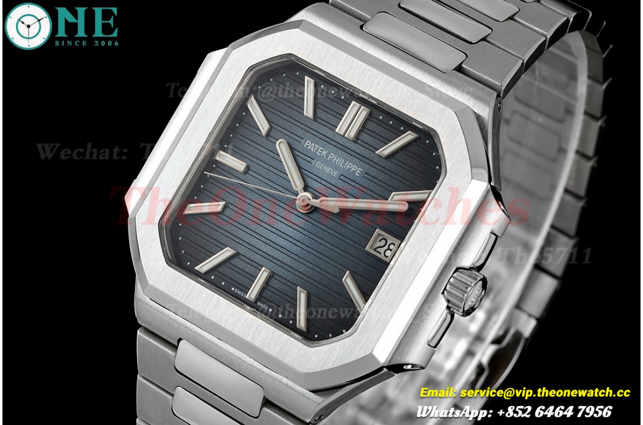 Cubitus 5821 45mm SS/SS Blue Dial PPF A330