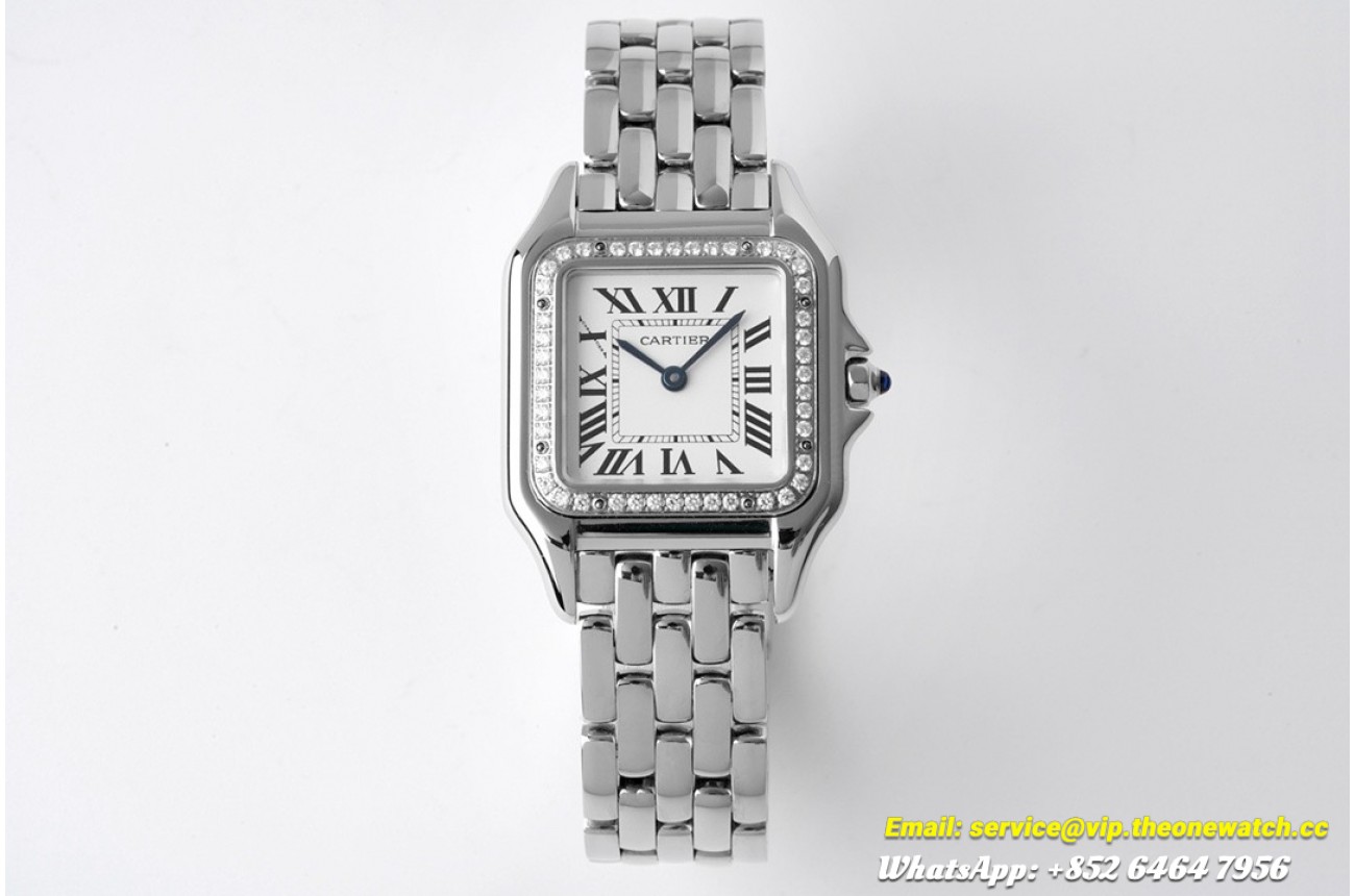 Panthere Secrete De Ladies 27mm Dia SS/SS White Dial BVF Quartz