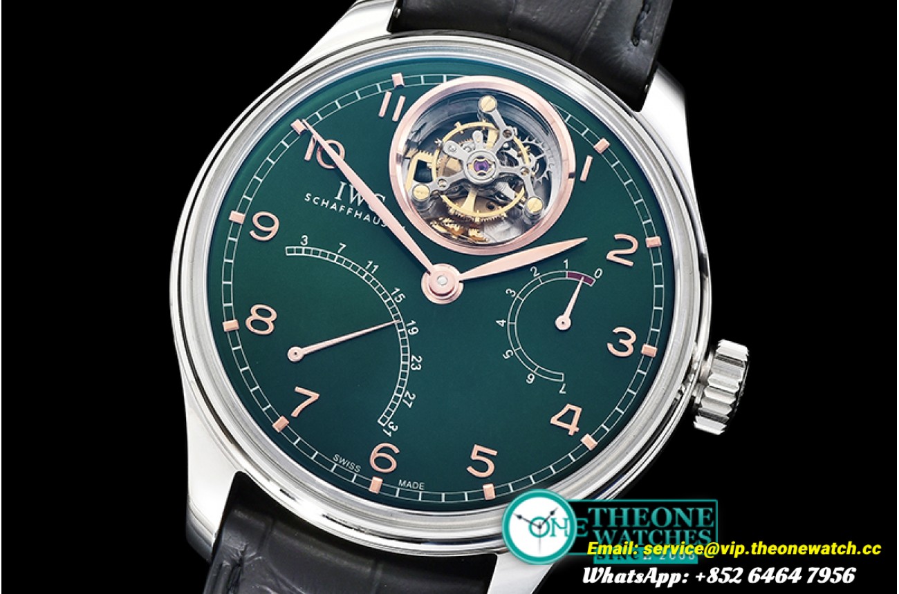 IWC - Portugieser Mystere Tourbillon SS/LE Green YLF Tourbillon