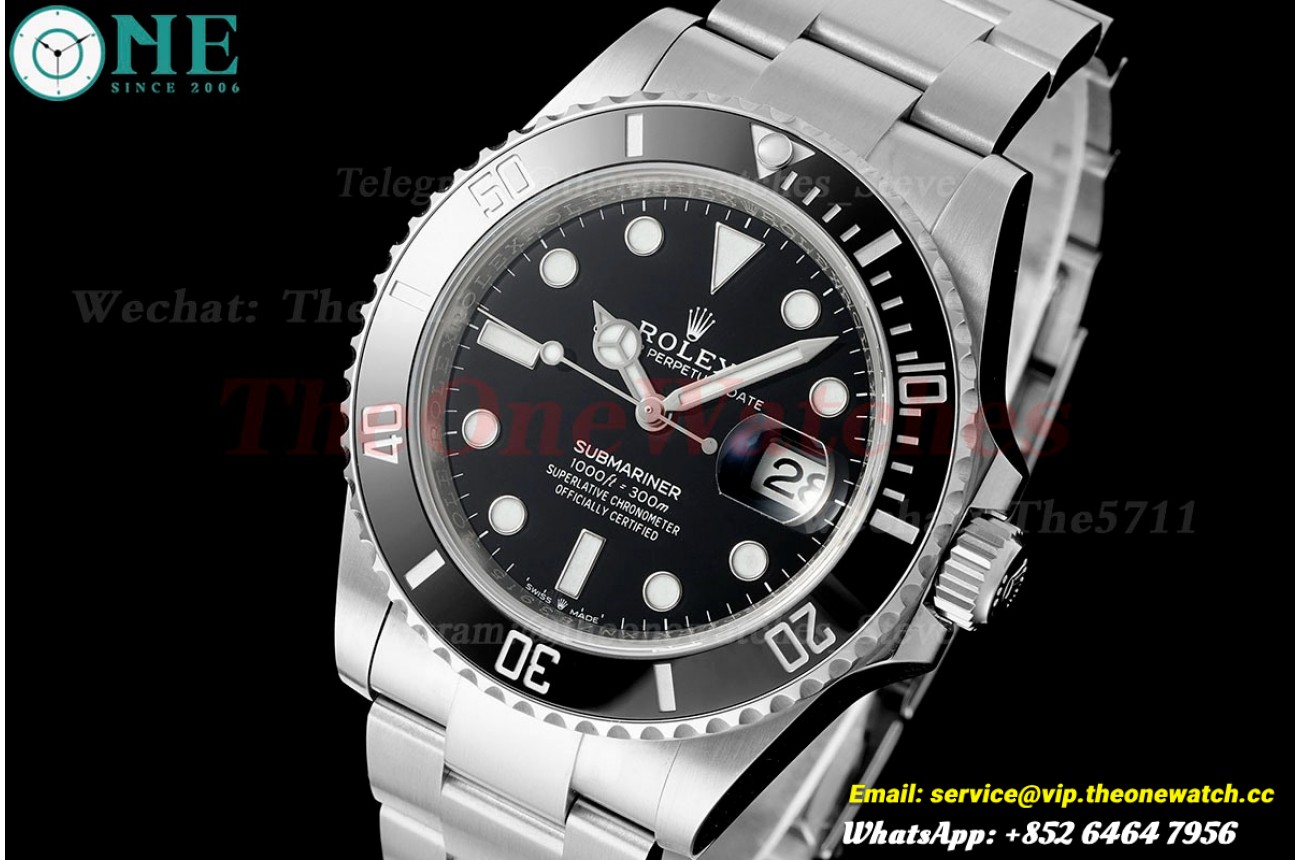 Submariner 126610LN SS/SS Black Dial ARF VR3235