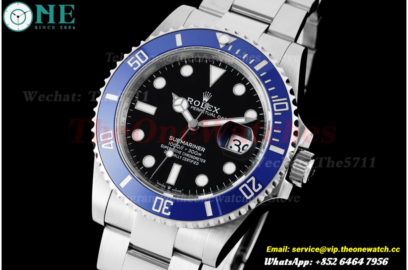 Submariner 126619LB 41mm SS/SS Black Dial VSF DD3235 (Gain Weight)