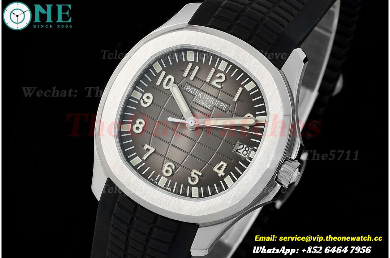 Aquanaut 5167 40mm SS/RU Black/Num ZF A330