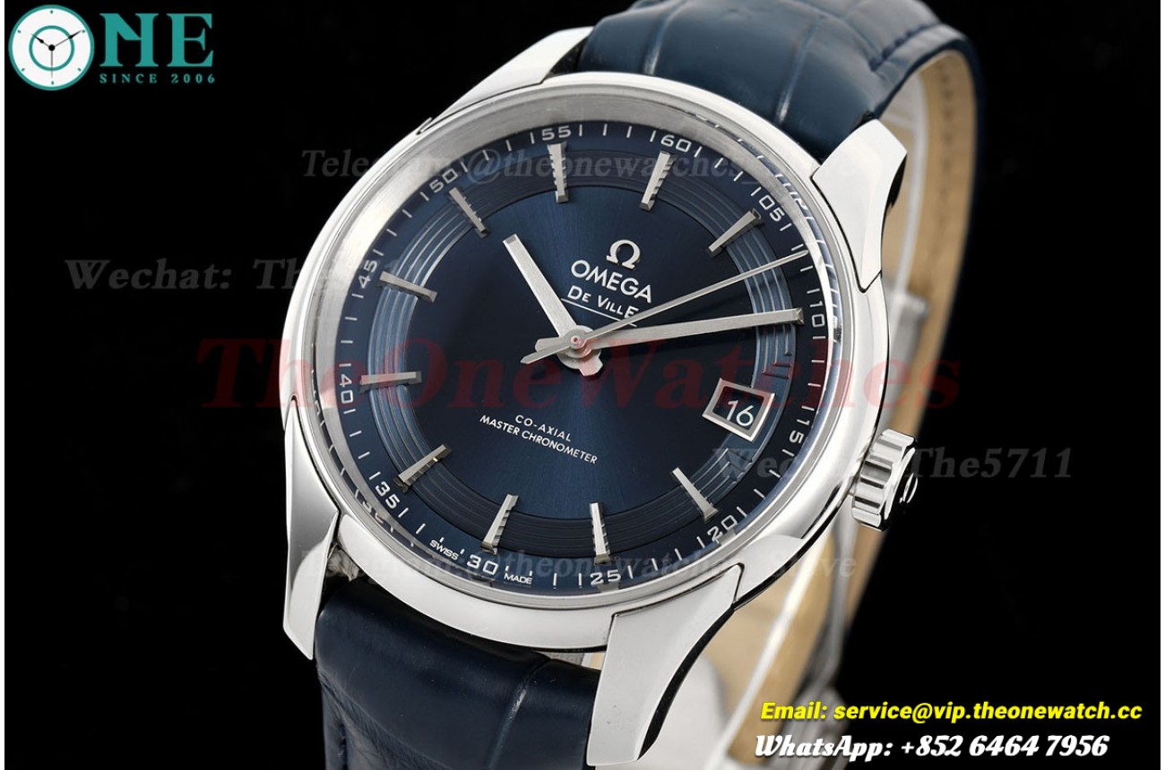 De Ville Hour Vision 41mm SS/LE Blue VSF Asia 8500