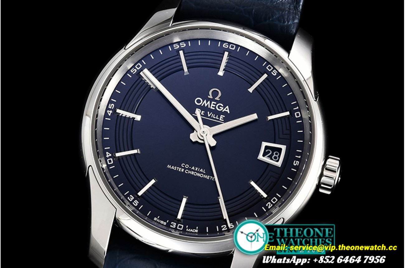 Omega - De Ville Hour Vision 41mm SS/LE Blue VSF Asia 8900