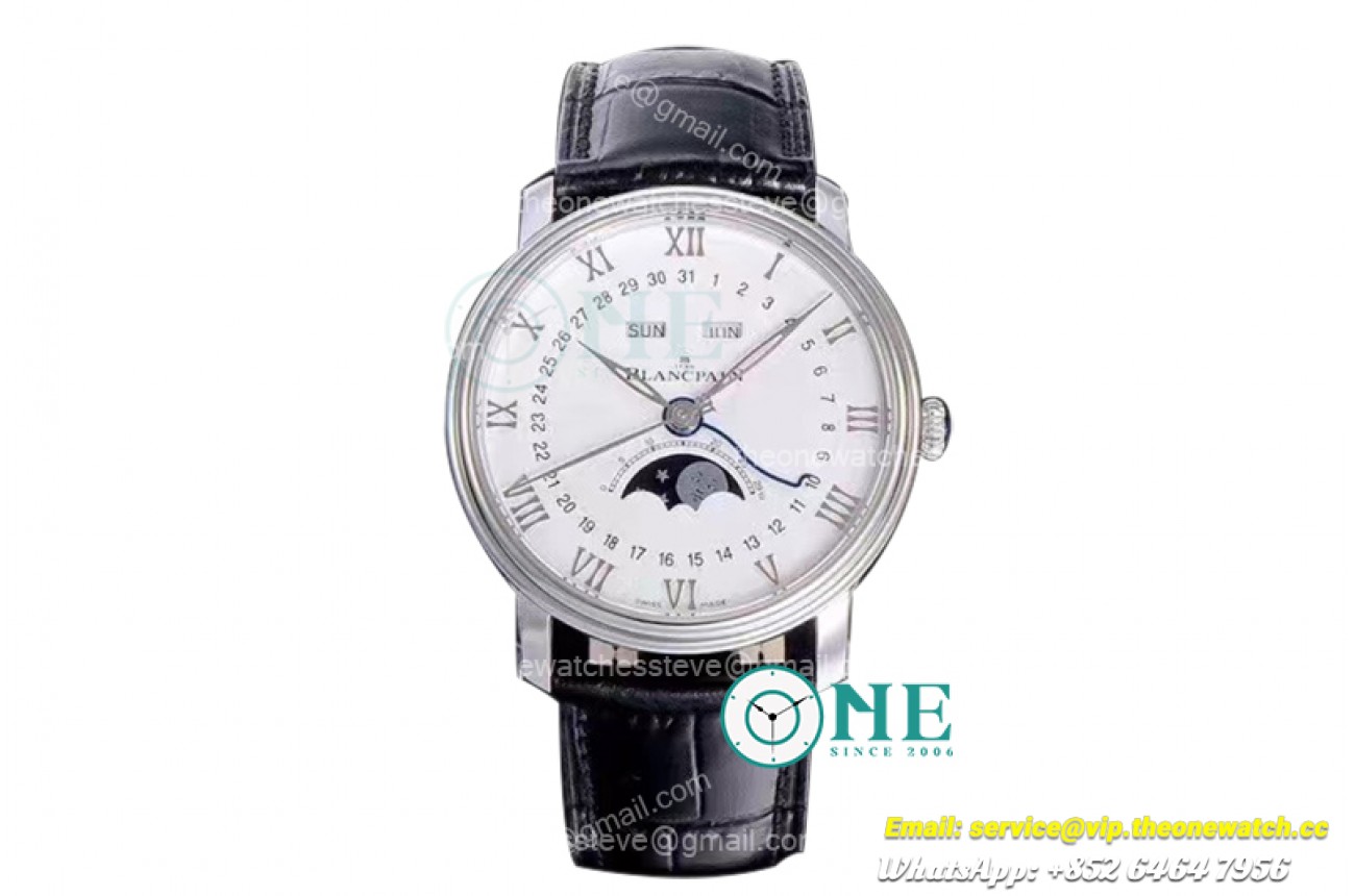 Villeret Complications SS/LE White OMF Miyota 9015 Mod