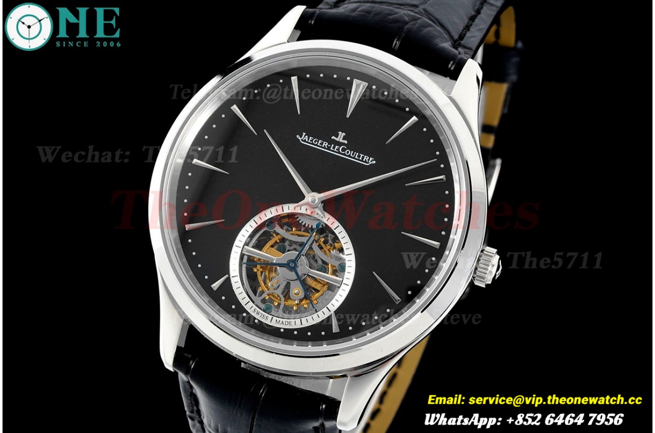 Master Ultra Thin 43mm SS/LE Black Dial RMSF Tourbillon
