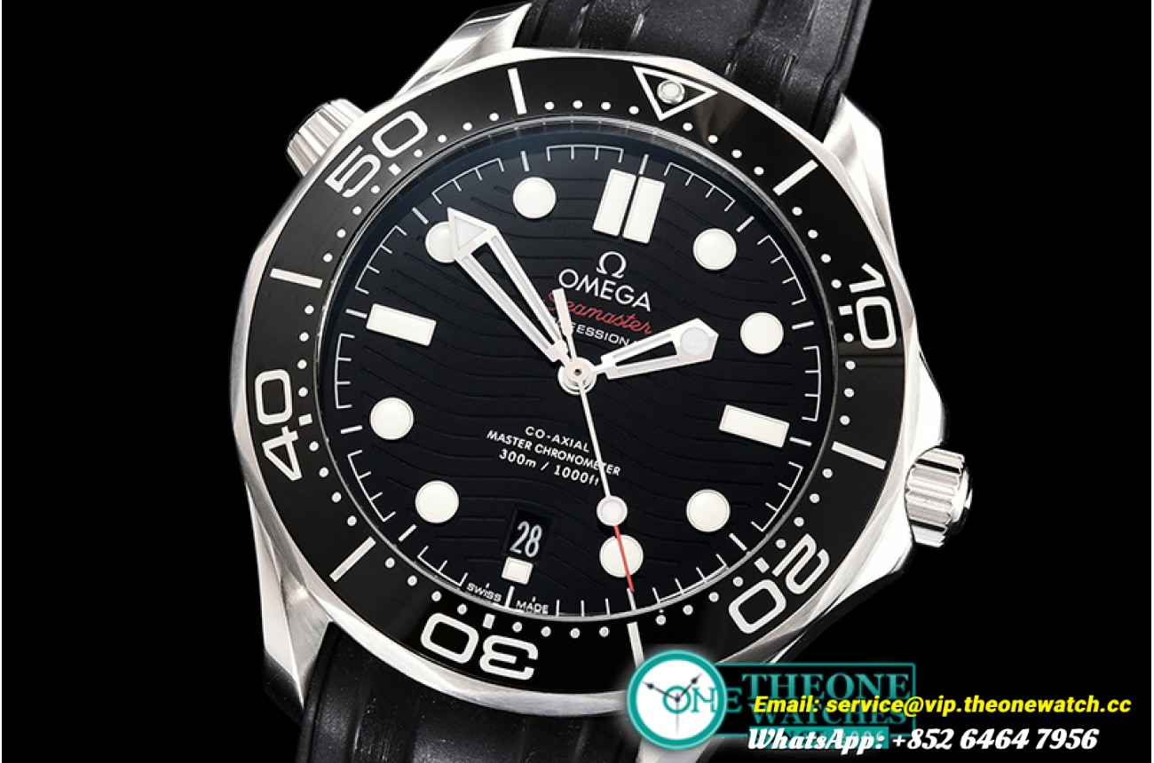 Omega - Seamaster 300m 2018 SS/RU Black OMF Asia 8800