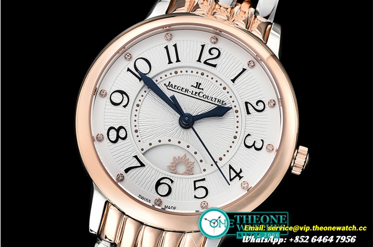 Jaeger LeCoultre - Rendez-Vous Day/Night RG/SS White MY9015 Mod