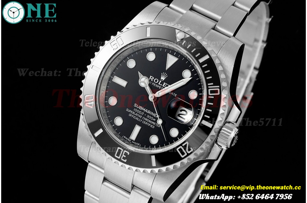 Submariner 116610LN 40mm SS/SS Black Dial ARF VS3135
