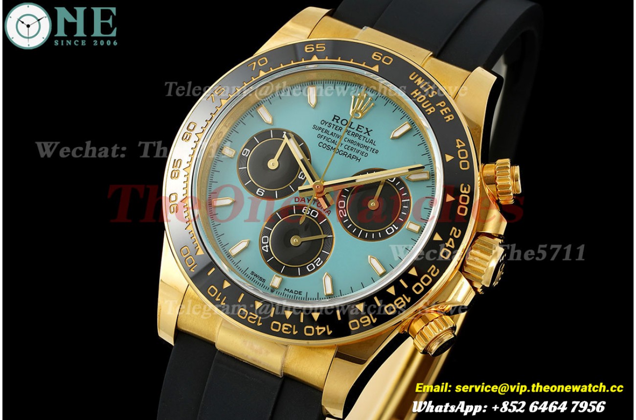 Daytona 126518 40mm Wrapped YG/RU Tiffany/Stk ERF JH4131 (Weighted Approx.160g) (Free Sprung)