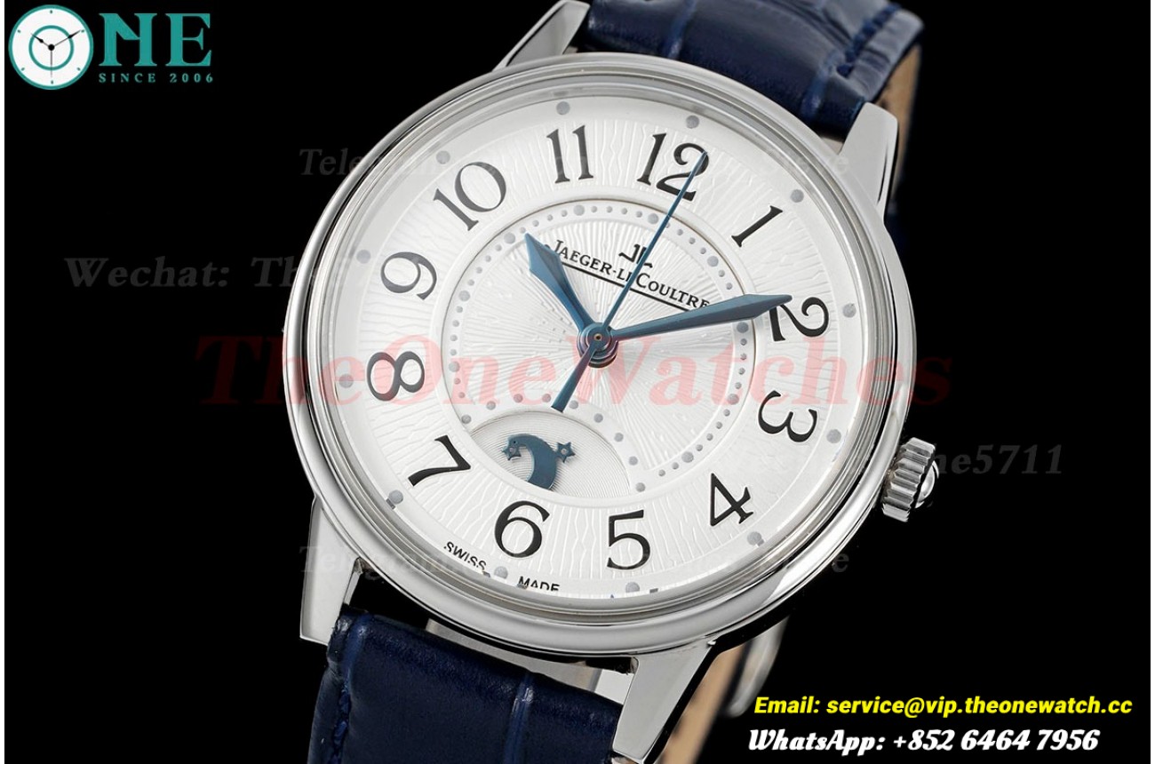 Master Ultra Thin Moon Ladies RG/LE White JVS MY9015 Mod