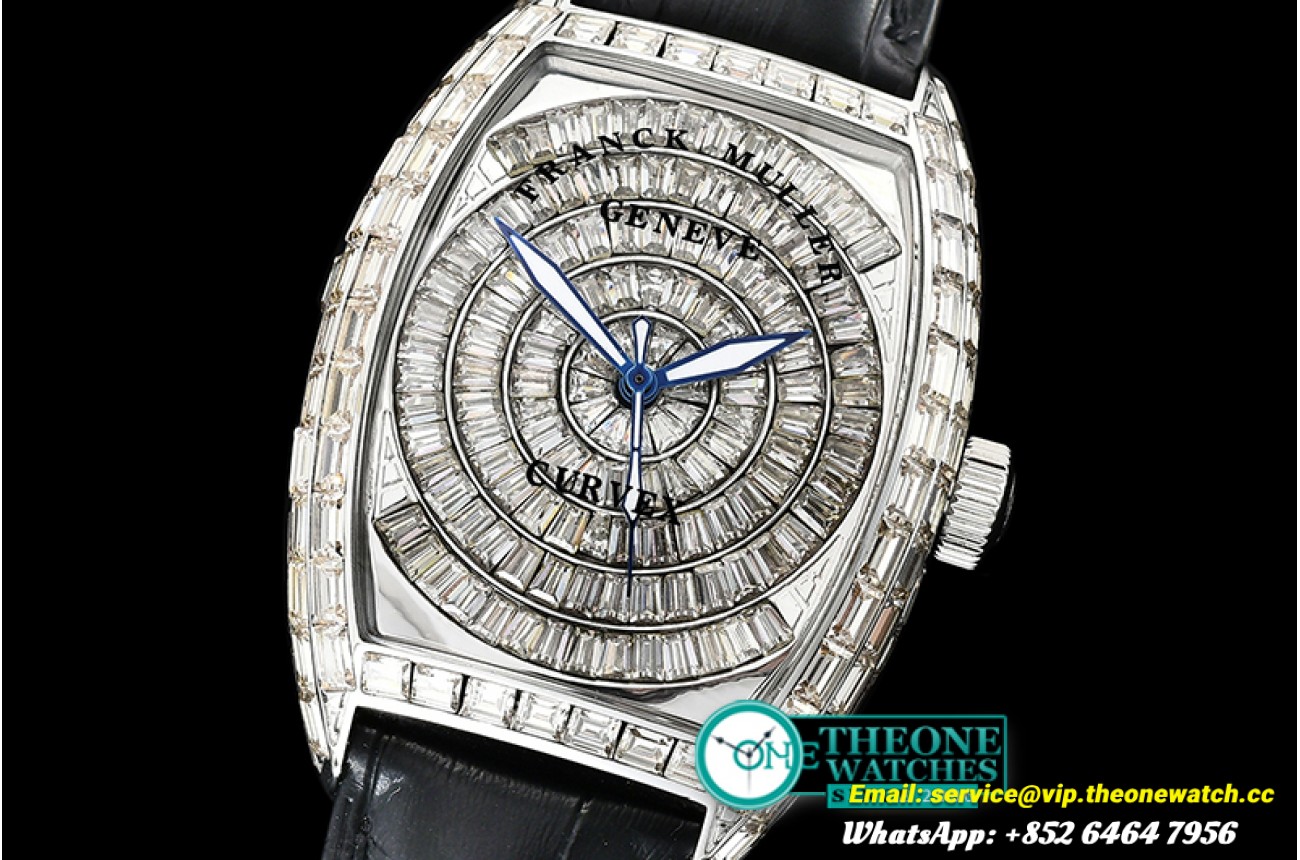 Franck Muller  - Casablanca Mens Diams Baug. SS/LE Diam Asia 2824