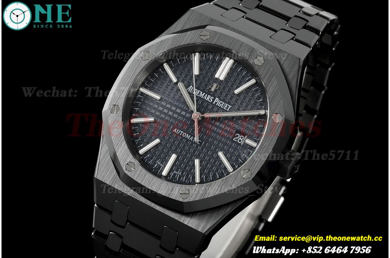 Royal Oak 41mm 15400 Black Ceramic/Cer Blue Dial THBF SA3120