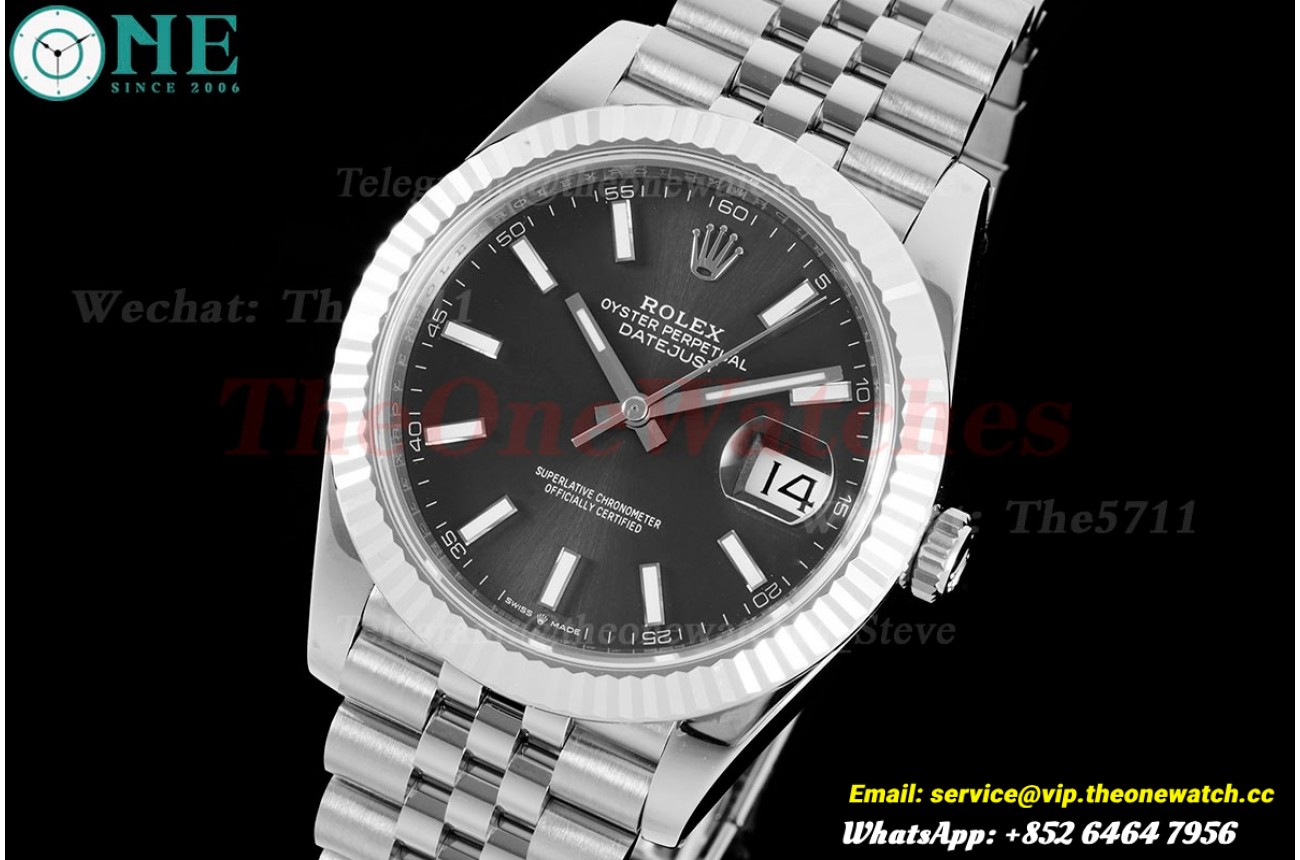 Datejust 126334 41mm Jub SS/SS Grey/Stk VSF DD3235