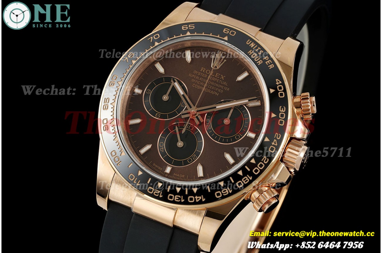 Daytona 126515 Wrapped 40mm RG/RU Brown/Stk ERF JH4131 (Weighted Approx.160g) (Free Sprung)