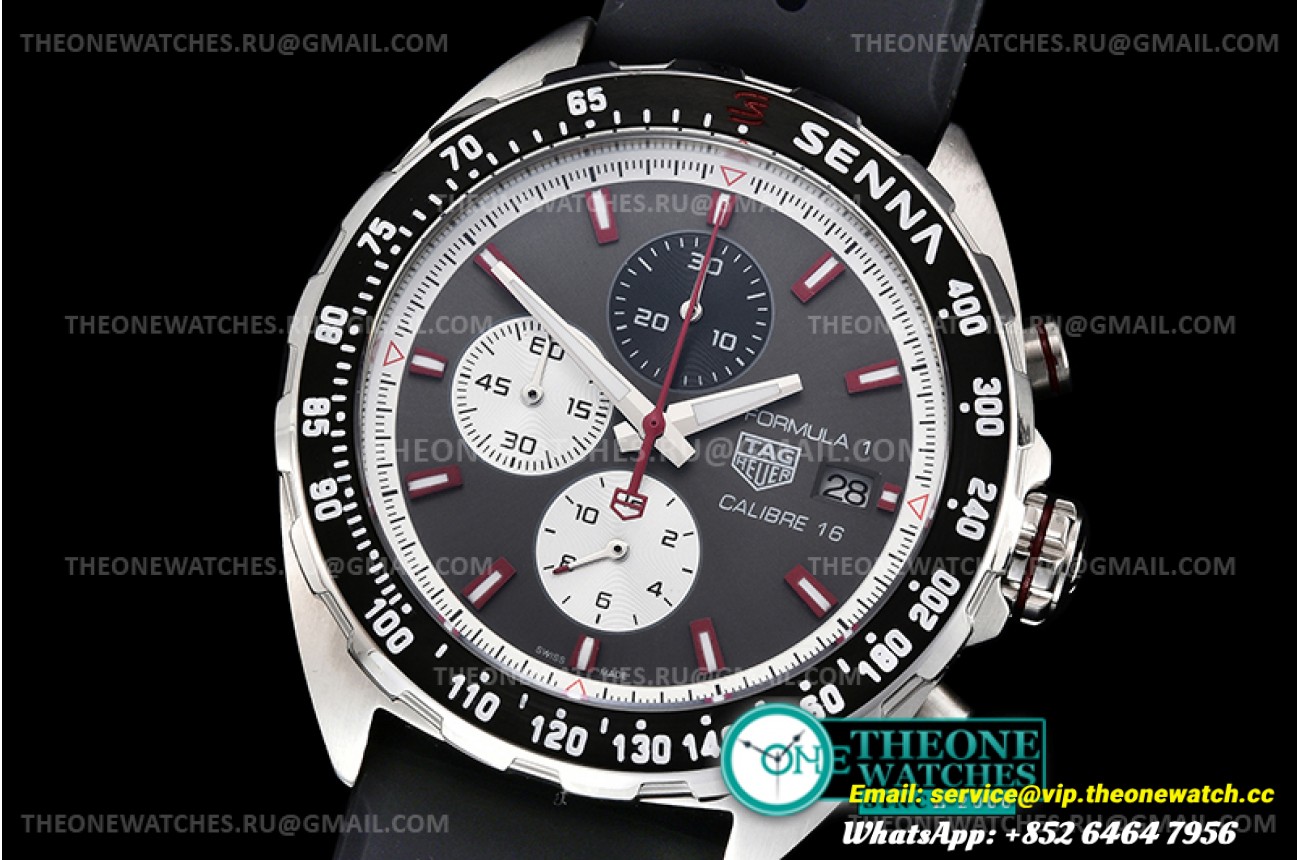 Tag Heuer - Tag F1 Chrono Calibre 16 SS/RU Grey A8F Jap Qtz