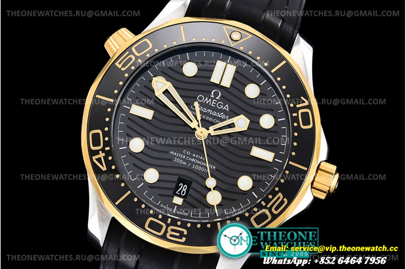 Omega - Seamaster 300m 2019 YG/SS/RU Black VSF Asia 8800