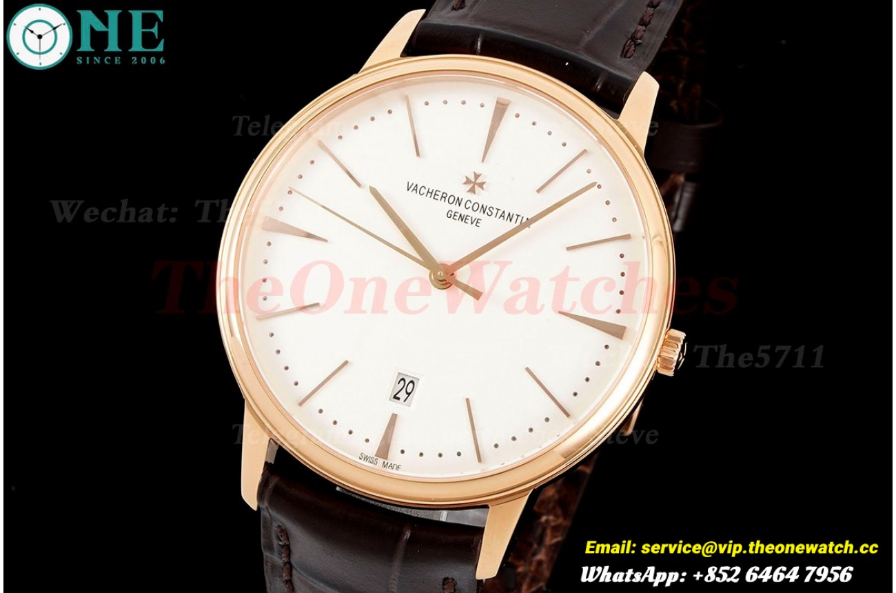 Patrimony Date RG/LE Ivory/Stk PPF MY9015