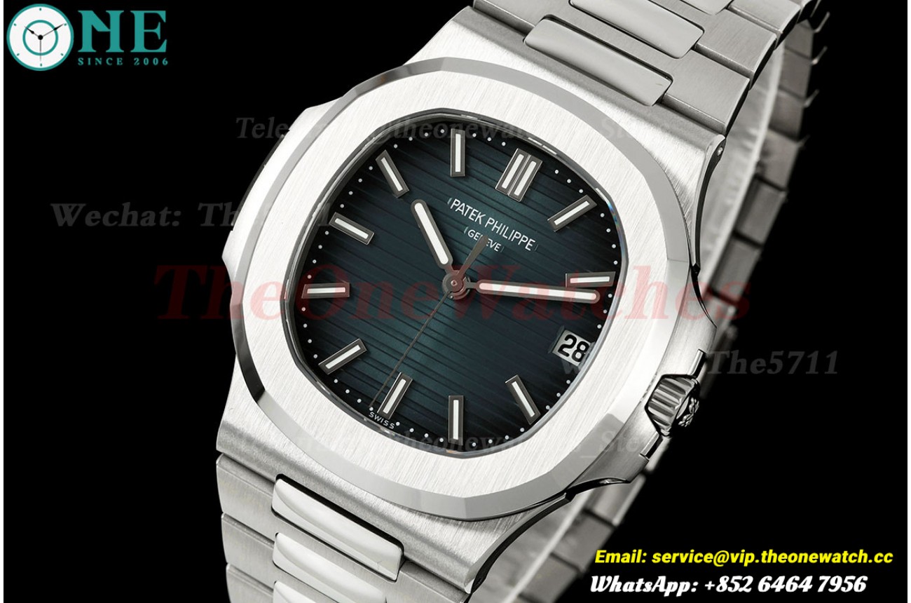Nautilus 5711 40mm 2018 SS/SS Blue Dial DDF DPB330 (SW Dial)