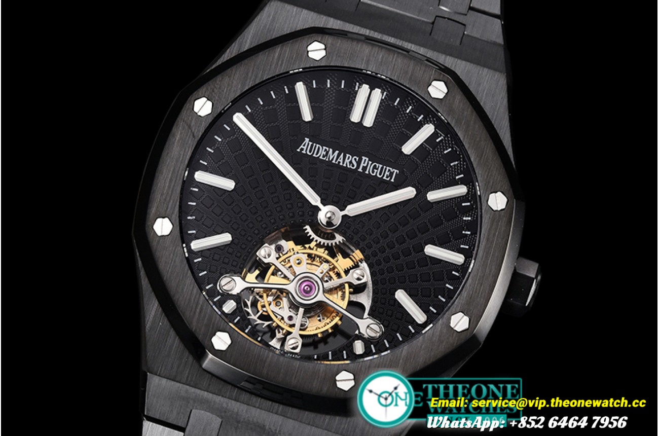 Audemars Piguet  - Royal Oak Tourbillon PVD/PVD Black R8F Flying Tourb