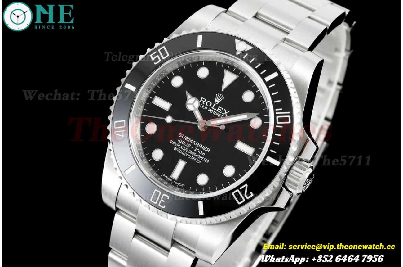Submariner 114060 40mm SS/SS Black/Dot EWEF VR3130